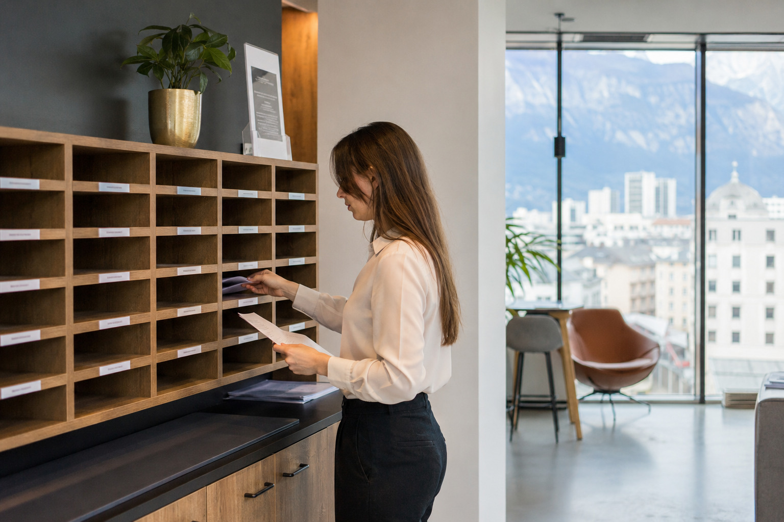 Gestion sécurisée du courrier d’entreprises domiciliées