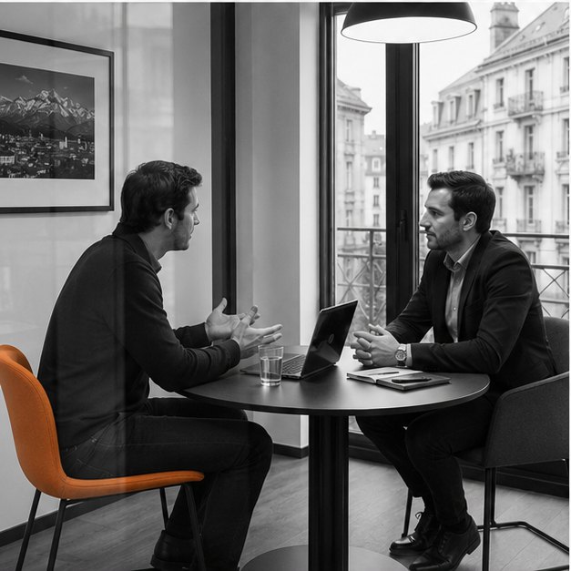 Rendez-vous client dans un centre d’affaires à Grenoble